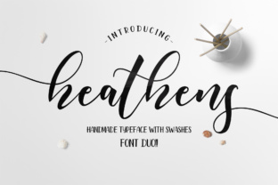 Heathens Script: A Unique Typographic Experience