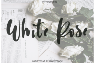White Rose: A Stylish Font for Creative Projects