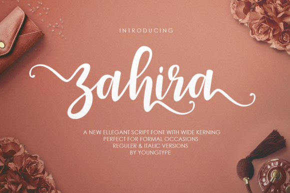 Zahira: A Bold, Elegant Typeface